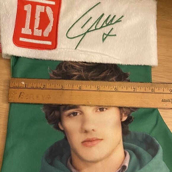 RARE NWT 1D XMAS STOCKING ONE DIRECTION Liam Payne OFFICIAL MERCHANDISE NOS - Picture 7 of 11